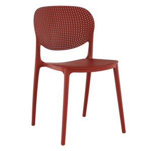 TEMP-Fedra rakásolható szék, piros