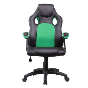 Iliasz fekete-zöld gamer szék