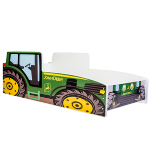 Gyermekágy Traktor zöld 160x80 matraccal és kerettel