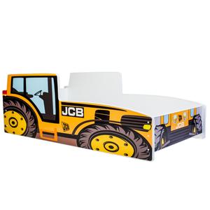 Gyermekágy Traktor sárga 160x80 matraccal és kerettel