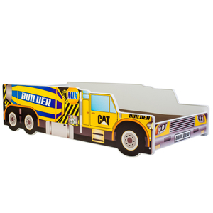 Gyermekágy Építő teherautó 160x80 matraccal és kerettel