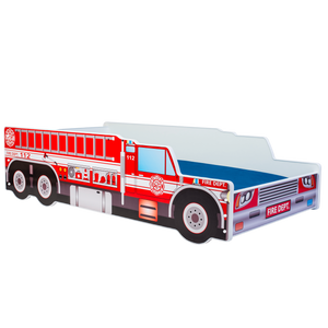 Gyermekágy Tűzoltóautó 160x80 matraccal és kerettel