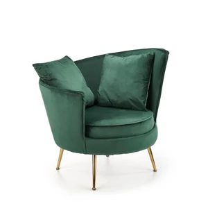 HLM-ALMOND design pihenőfotel, sötétzöld