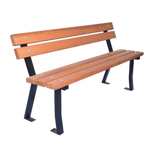 METAL fenyőfáből készült, fém szerkezetű kerti pad, 150 cm