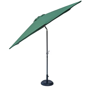 Dönthető napernyő, talp nélkül - zöld - ø 300 cm