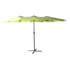 DOUBLE ZWU-307 napernyő, hajtókarral - lime - 456 cm