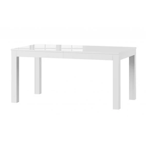 Velence 160-300 cm fényes fehér étkezőasztal