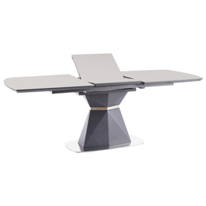 BAL-Cortez 160(210)x90 étkező asztal szürke/ matt antracit