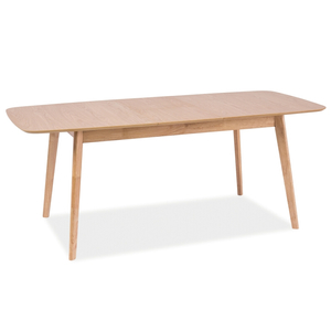 BAL-Felicio bővíthető étkezőasztal (120-150x75) tölgy asztallap/tölgy láb