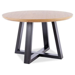 BAL-Cono II 120 asztalka tölgy/ fekete láb