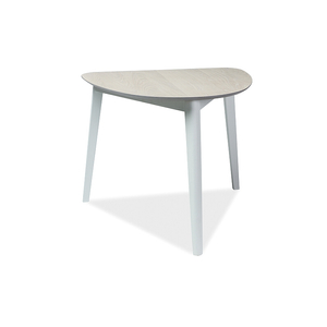 BAL-Karl asztal fehértett tölgy/fehér (90X80)