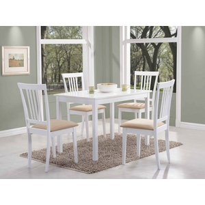 BAL-Fiord asztal fehér/fehér 110x74x70