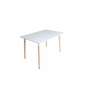 Liza 120 cm szögletes fehér étkezőasztal