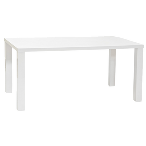 BAL-Montego asztal lakk.fehér 80x75x120