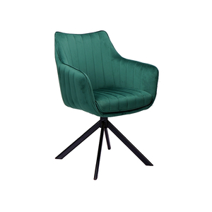 Azalia Velvet étkező szék fekete láb/zöld bluvel 78