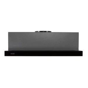 EVIDO SLIMLUX 60TC teleszkópos páraelszívó, touch control, fekete üveg-inox