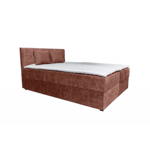 MIL - Átox boxspring ágy BARNA