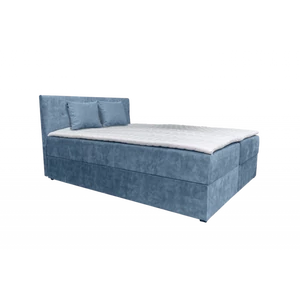 MIL - Átox boxspring ágy VILÁGOSKÉK