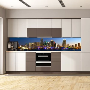 Konyhapanel Miami látkép