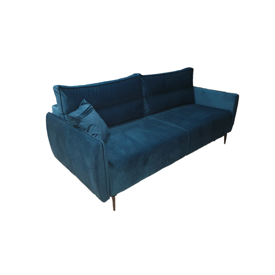 ADA II kék nyitható kanapé