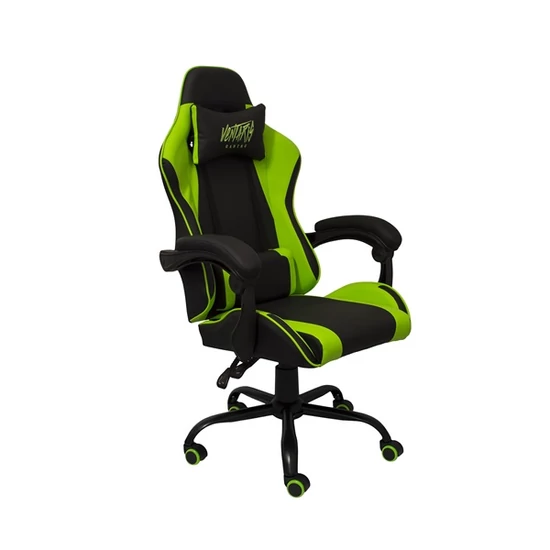 Ventaris fekete-zöld gamer szék