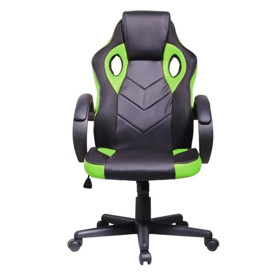 Iliasz 2 fekete-zöld gamer szék