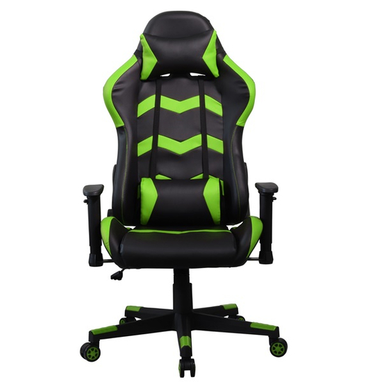Iliasz 4 fekete-zöld gamer szék