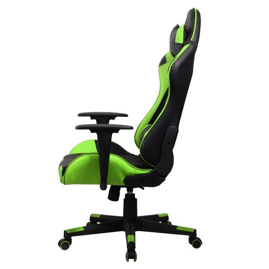 Iliasz 5 fekete-zöld gamer szék