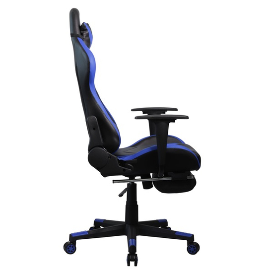Iliasz 6 fekete-kék gamer szék