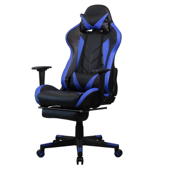 Iliasz 6 fekete-kék gamer szék