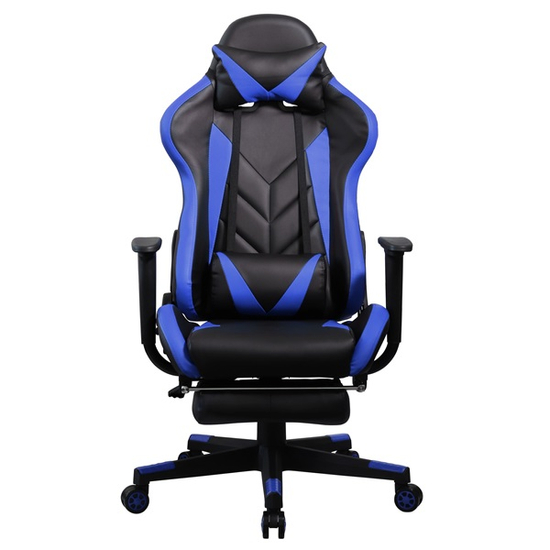 Iliasz 6 fekete-kék gamer szék