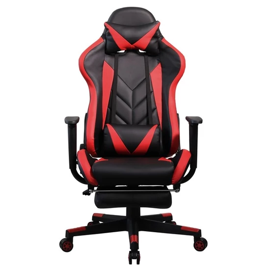 Iliasz 6 fekete-piros gamer szék