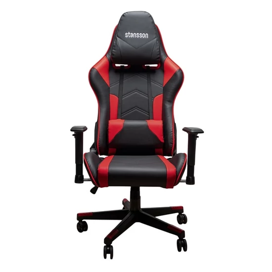 Stansson fekete-piros gamer szék
