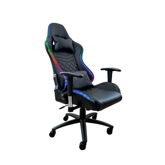 Ventaris fekete gamer szék LED világítással