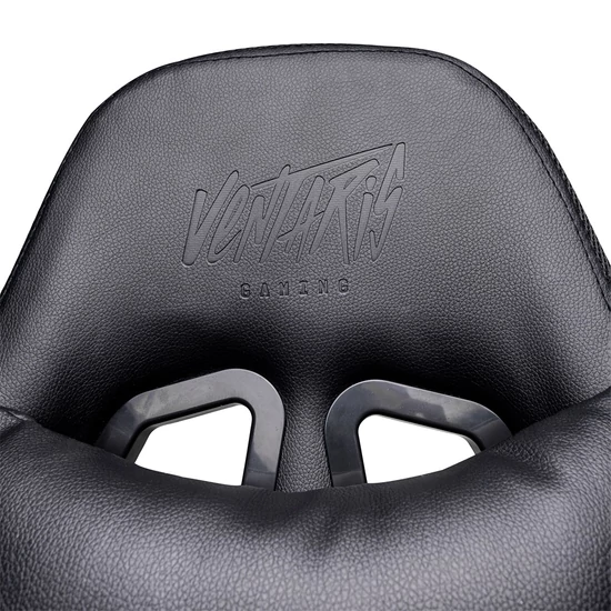 Ventaris fekete gamer szék LED világítással