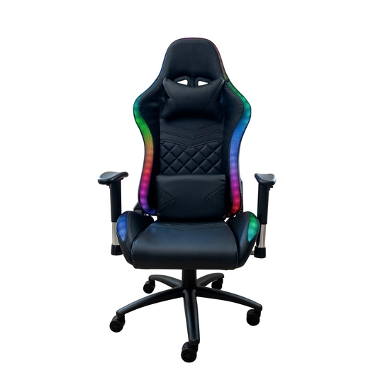 Ventaris fekete gamer szék LED világítással