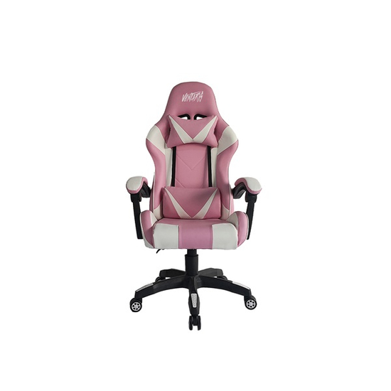 Ventaris rózsaszín-fehér gamer szék