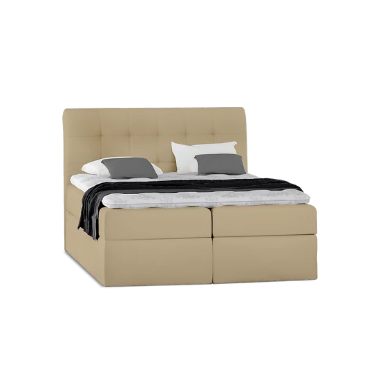 Egon bézs boxspring ágy
