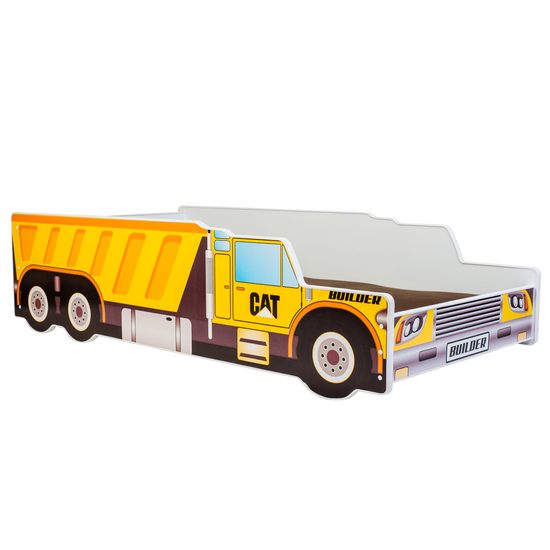 Gyermekágy Truck Tipper 160x80 matraccal és kerettel
