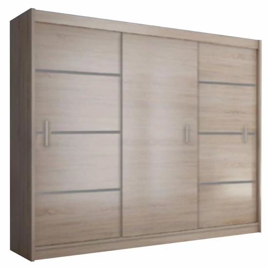 Merida 250 sonoma tolóajtós gardróbszekrény