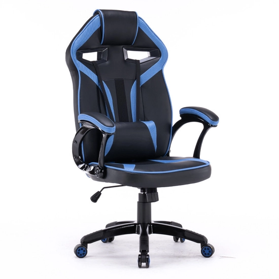 Gamer és irodai szék, Denim, kék