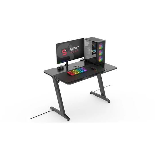 SPC Gear fekete gamer asztal
