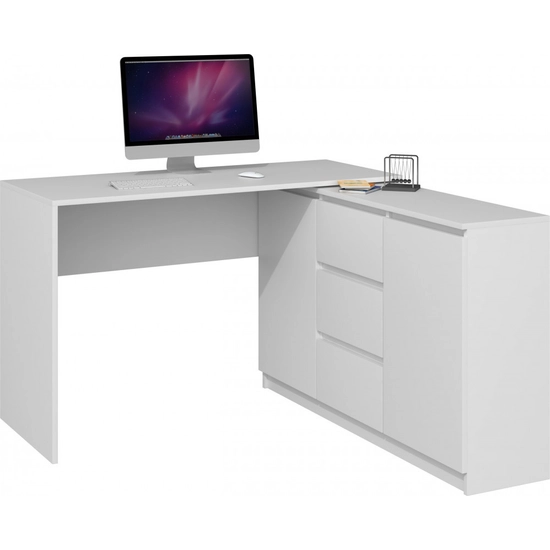 NID-Pierre íróasztal, fehér