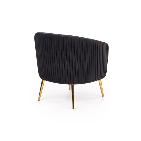 HLM-CROWN design fotel, fekete-arany