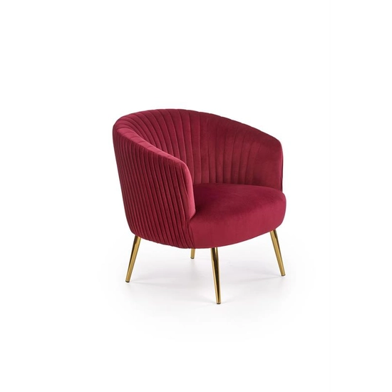 HLM-CROWN design fotel, bordó-arany