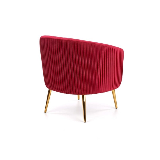 HLM-CROWN design fotel, bordó-arany