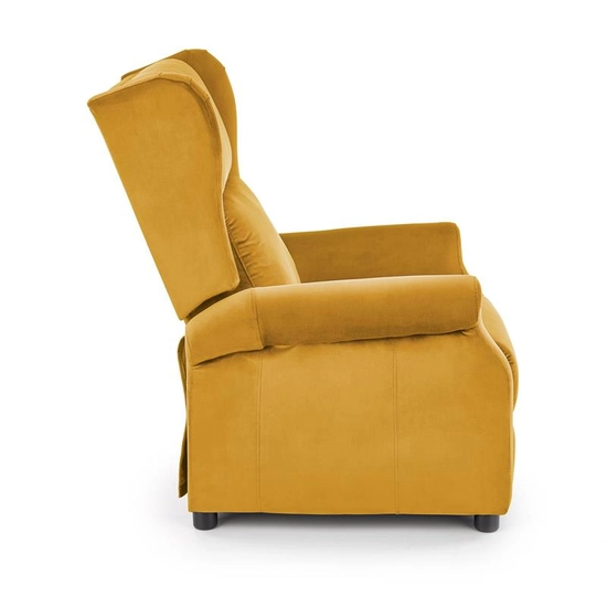 HLM-AGUSTIN 2 relax fotel mustársárga
