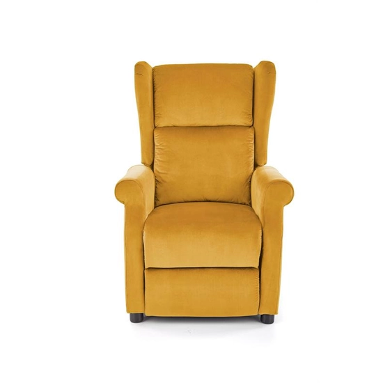HLM-AGUSTIN 2 relax fotel mustársárga