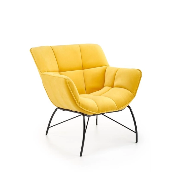 HLM-BELTON fotel, sárga