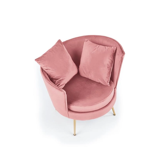 HLM-ALMOND design pihenőfotel, rózsaszín